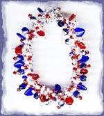 4th of July Bracelet Instructions