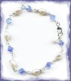 Bride or Bridesmaid Bracelet or Anklet