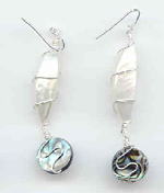 Abalone & Shell Earrings