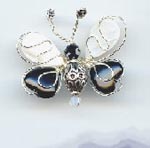 Elegant Butterfly with Mother of Pearl