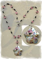 Pink Abalone Necklace